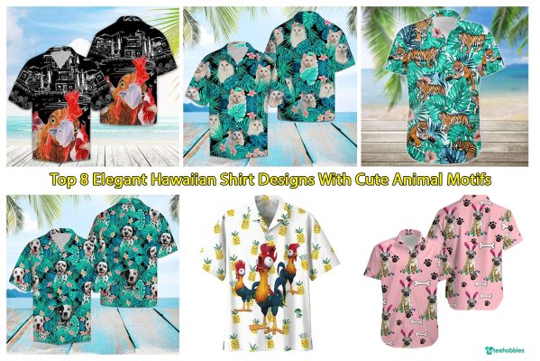 Top 8 Elegant Hawaiian Shirt Designs With Cute Animal Motifs