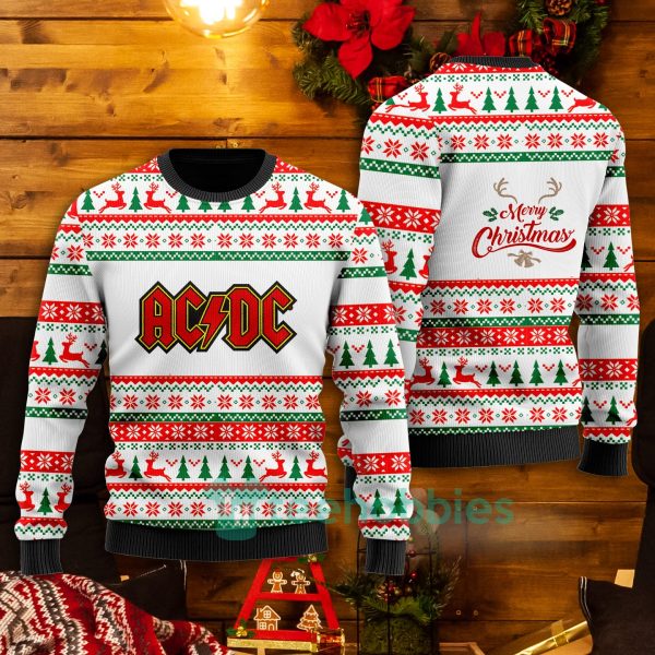acdc mery christmas all over printed white christmas sweater 1 weUFW 600x600px AcDc Mery Christmas All Over Printed White Christmas Sweater