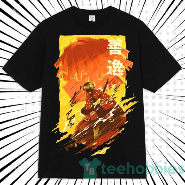 agatsuma zenitsu anime manga unisex t shirt for fans 1 rYk54 600x600px Agatsuma Zenitsu Anime Manga Unisex T Shirt For Fans