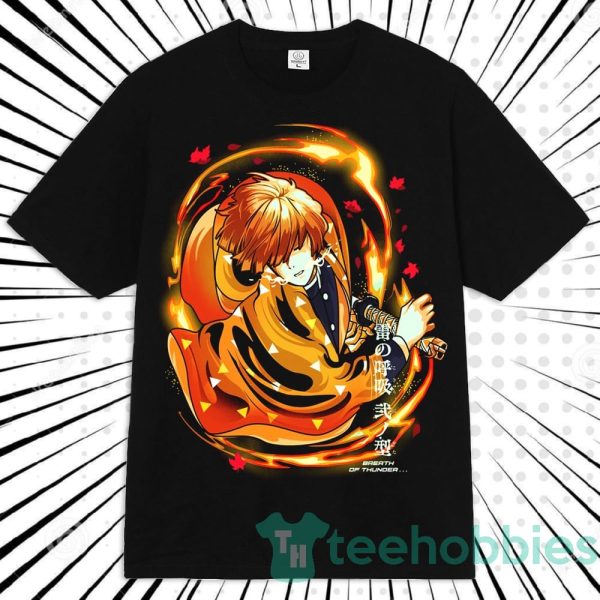 agatsuma zenitsu custom anime manga demon slayer unisex t shirt 1 J34Lj 600x600px Agatsuma Zenitsu Custom Anime Manga Demon Slayer Unisex T Shirt