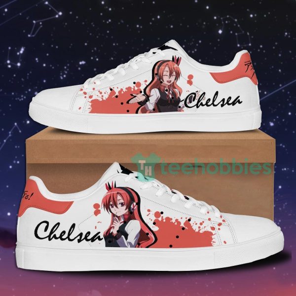 akame ga kill chelsea custom anime skate shoes for men and women 1 SMMCF 600x600px Akame Ga Kill Chelsea Custom Anime Skate Shoes For Men And Women