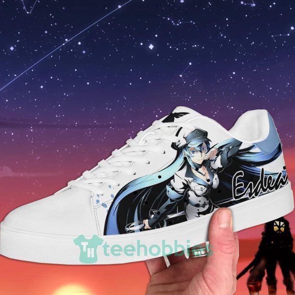 akame ga kill esdeath custom anime skate shoes for men and women 2 7BdnQ 600x600px Akame Ga Kill Esdeath Custom Anime Skate Shoes For Men And Women