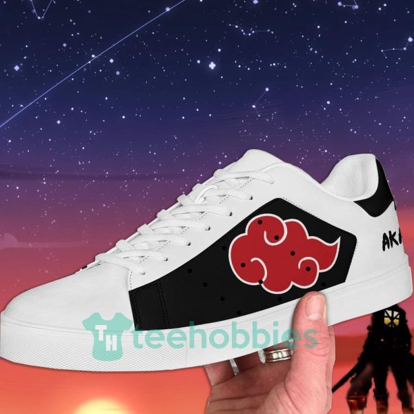 akatsuki cloud anime custom skate shoes for men and women 2 b3B7Z 600x600px Akatsuki Cloud Anime Custom Skate Shoes For Men And Women