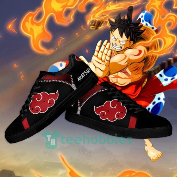akatsuki cloud black anime custom skate shoes for men and women 4 uTs3g 600x600px Akatsuki Cloud Black Anime Custom Skate Shoes For Men And Women