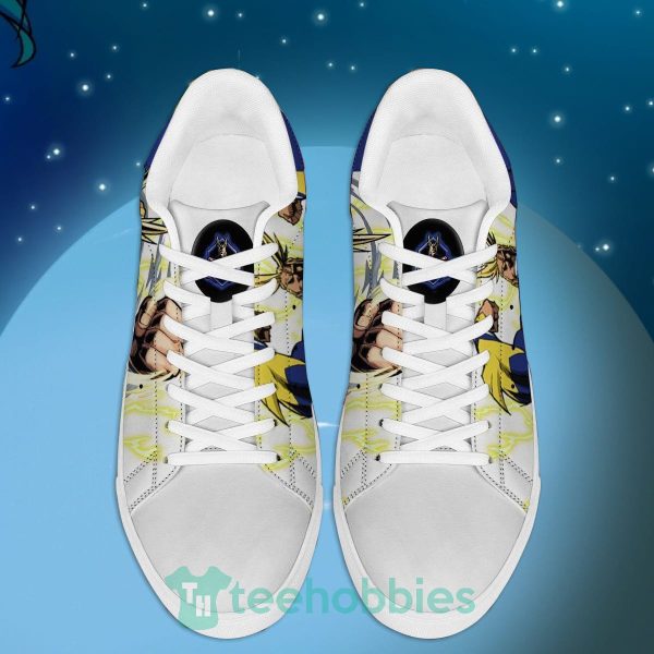 all might custom my hero academia anime skate shoes for anime fans 3 iLdOQ 600x600px All Might Custom My Hero Academia Anime Skate Shoes For Anime Fans