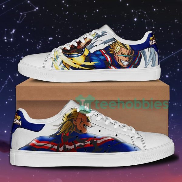 all might my hero academia custom anime skate shoes for men and women 1 ctXER 600x600px All Might My Hero Academia Custom Anime Skate Shoes For Men And Women