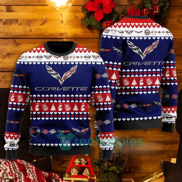 all over printed chevrolet corvette fans christmas sweater 1 J9JaF 600x600px All Over Printed Chevrolet Corvette Fans Christmas Sweater