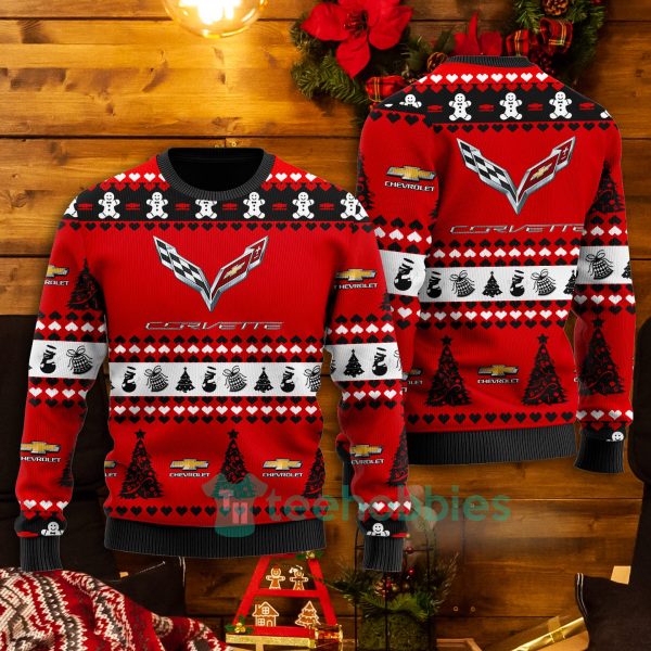 all over printed chevrolet corvette red christmas sweater 1 lBXxU 600x600px All Over Printed Chevrolet Corvette Red Christmas Sweater