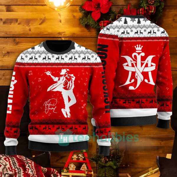 all over printed michael jackson christmas sweater 1 i8gDQ 600x600px All Over Printed Michael Jackson Christmas Sweater