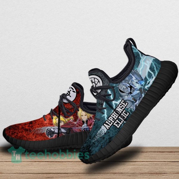 alphonse 26 edward elric custom brother anime for fans reze shoes sneaker 2 iSUce 600x600px Alphonse & Edward Elric Custom Brother Anime For Fans Reze Shoes Sneaker