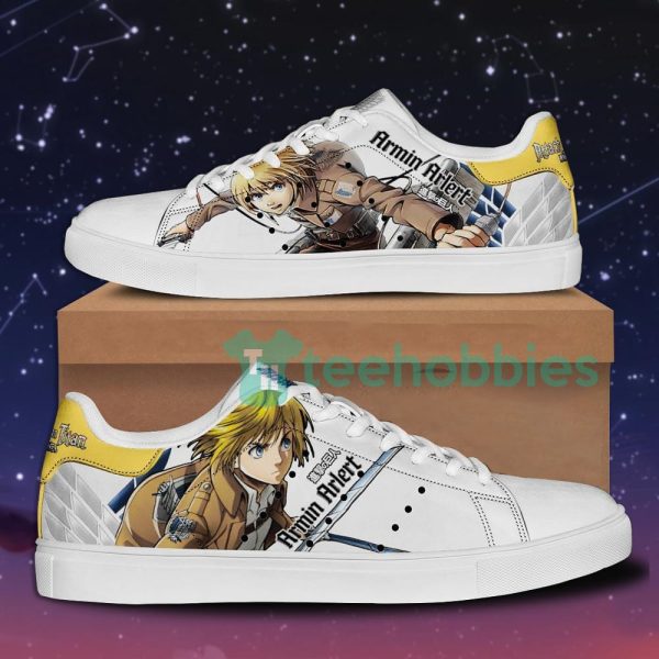 armin arlert skate sneakers attack on titan anime lover skate shoes 1 pw8CX 600x600px Armin Arlert Skate Sneakers Attack On Titan Anime Lover Skate Shoes