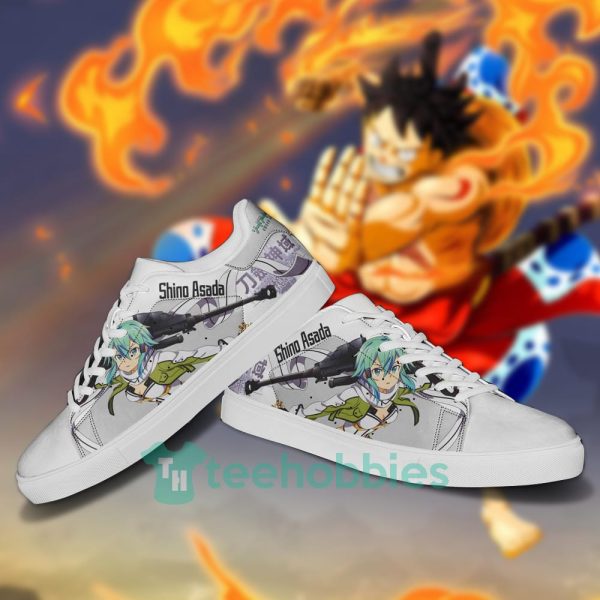 asada shino sinon sword art online anime skate shoes for men and women 2 3zDT6 600x600px Asada Shino Sinon Sword Art Online Anime Skate Shoes For Men And Women