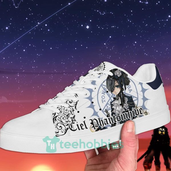 black butler ciel phantomhive custom anime skate shoes for men and women 2 DUUHL 600x600px Black Butler Ciel Phantomhive Custom Anime Skate Shoes For Men And Women