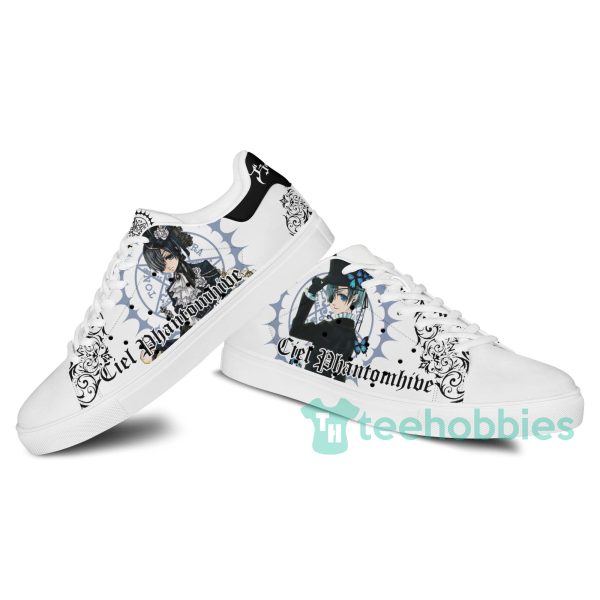 black butler ciel phantomhive custom anime skate shoes for men and women 3 dMnwh 600x600px Black Butler Ciel Phantomhive Custom Anime Skate Shoes For Men And Women