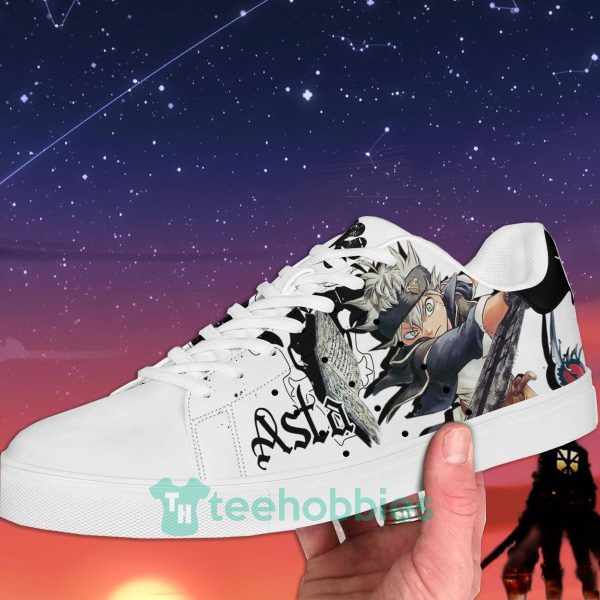 black clover asta custom anime skate shoes for men and women 2 qXkLy 600x600px Black Clover Asta Custom Anime Skate Shoes For Men And Women
