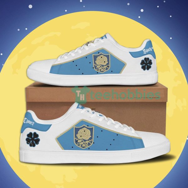 black clover blue rose custom anime skate shoes for anime fans 1 Z4QVl 600x600px Black Clover Blue Rose Custom Anime Skate Shoes For Anime Fans