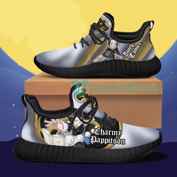 black clover charmy black bull knight anime reze shoes sneaker 1 sfnhq 600x600px Black Clover Charmy Black Bull Knight Anime Reze Shoes Sneaker