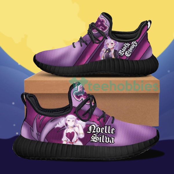 black clover noelle black bull knight anime reze shoes sneaker 1 ObIQn 600x600px Black Clover Noelle Black Bull Knight Anime Reze Shoes Sneaker