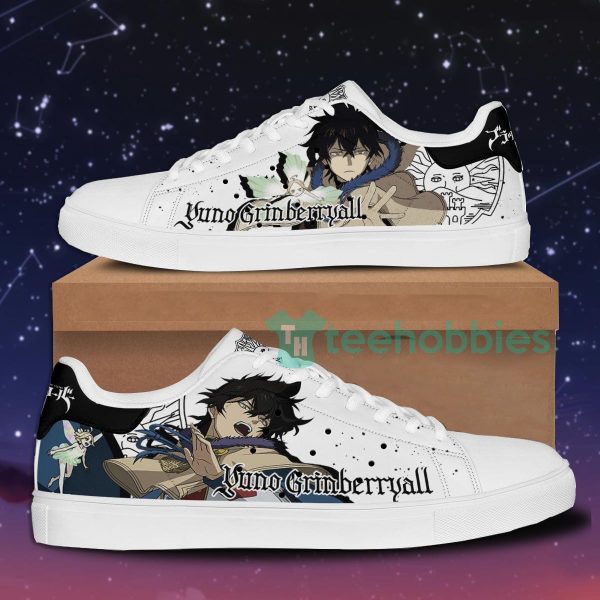 black clover yuno grinberryall custom anime skate shoes for men and women 1 Bf1EF 600x600px Black Clover Yuno Grinberryall Custom Anime Skate Shoes For Men And Women