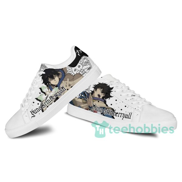 black clover yuno grinberryall custom anime skate shoes for men and women 3 jIFje 600x600px Black Clover Yuno Grinberryall Custom Anime Skate Shoes For Men And Women