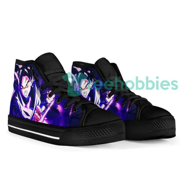 black goku fighting dragon ball anime high top shoes 4 Tr1EE 600x600px Black Goku Fighting Dragon Ball Anime High Top Shoes