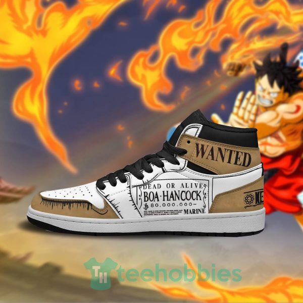 boa hancock wanted custom one piece air jordan hoghtop shoes 3 t3pjZ 600x600px Boa Hancock Wanted Custom One Piece Air Jordan Hoghtop Shoes
