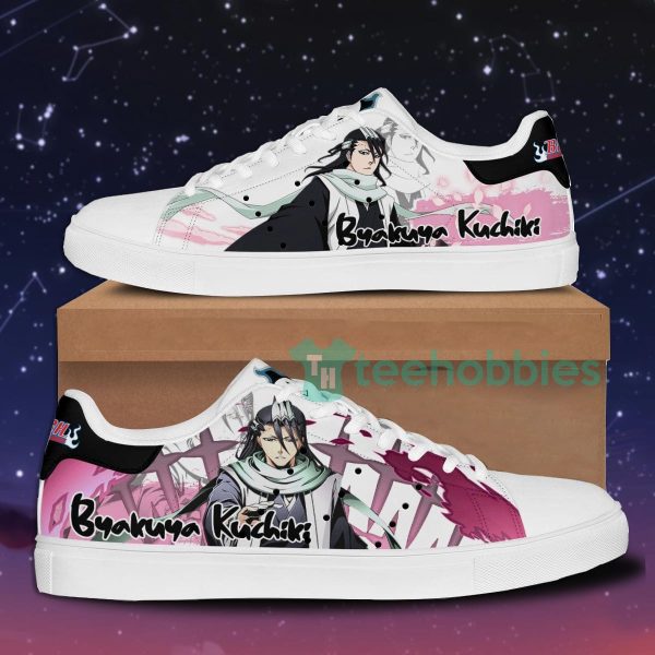 byakuya kuchiki custom anime bleach skate shoes for men and women 1 gVjZg 600x600px Byakuya Kuchiki Custom Anime Bleach Skate Shoes For Men And Women