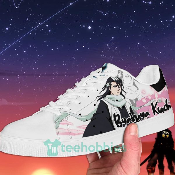 byakuya kuchiki custom anime bleach skate shoes for men and women 2 8AboD 600x600px Byakuya Kuchiki Custom Anime Bleach Skate Shoes For Men And Women