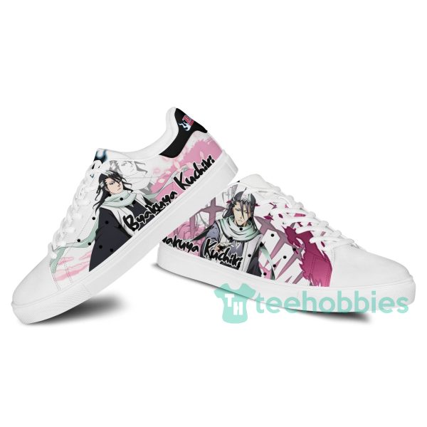 byakuya kuchiki custom anime bleach skate shoes for men and women 4 wBSV5 600x600px Byakuya Kuchiki Custom Anime Bleach Skate Shoes For Men And Women