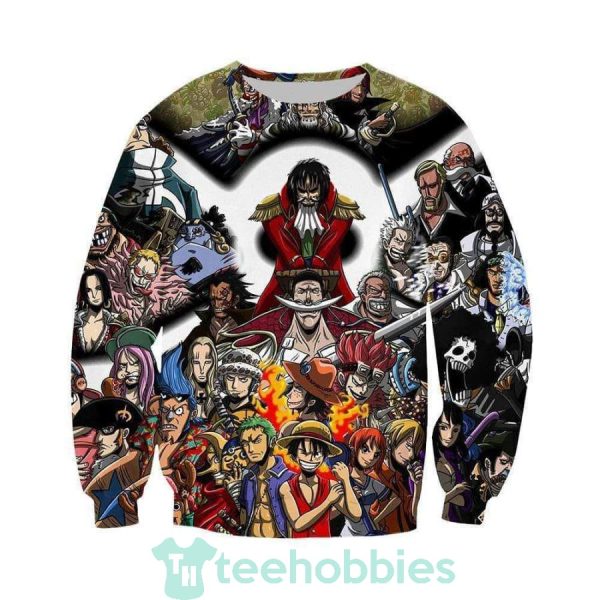 characters collage anime lover one piece 3d sweatshirt 1 1N8JL 600x600px Characters Collage Anime Lover One Piece 3D Sweatshirt