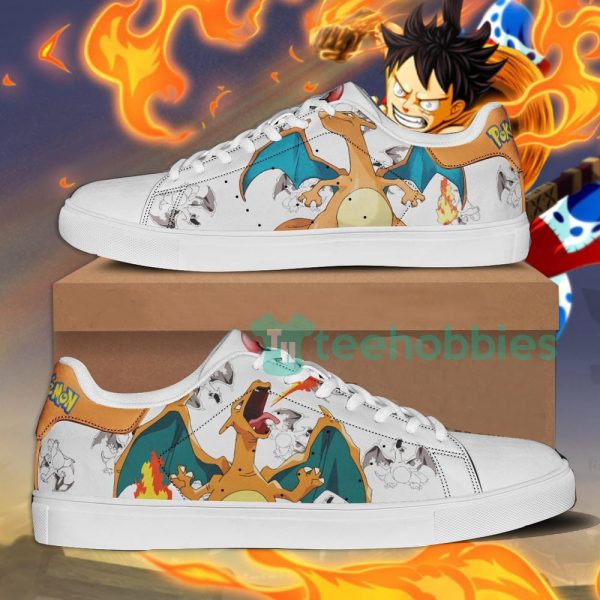 charizard pokemon custom anime skate shoes for men and women 1 VfE0B 600x600px Charizard Pokemon Custom Anime Skate Shoes For Men And Women