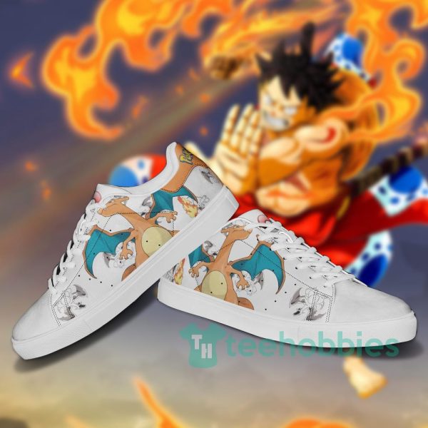 charizard pokemon custom anime skate shoes for men and women 3 ecC5b 600x600px Charizard Pokemon Custom Anime Skate Shoes For Men And Women
