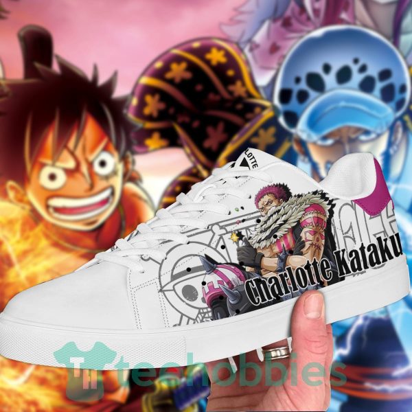 charlotte katakuri custom anime one piece fans skate shoes 2 yfmW4 600x600px Charlotte Katakuri Custom Anime One Piece Fans Skate Shoes