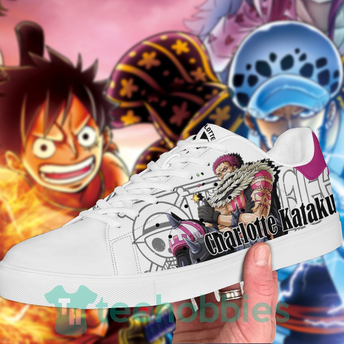 1pcs Sale One Piece Anime Character Q Version Cute Cartoon Shoe