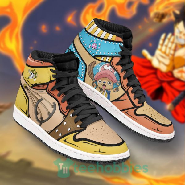 chopper and usopp anime custom one piece air jordan hoghtop shoes 2 FepD0 600x600px Chopper And Usopp Anime Custom One Piece Air Jordan Hoghtop Shoes