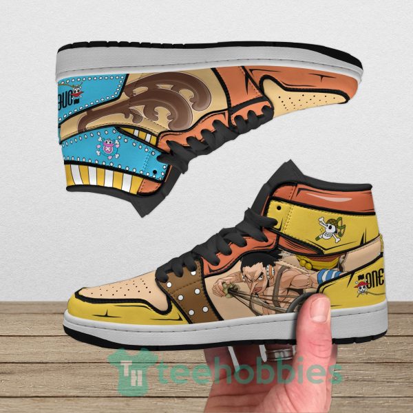 chopper and usopp anime custom one piece air jordan hoghtop shoes 3 CMrOm 600x600px Chopper And Usopp Anime Custom One Piece Air Jordan Hoghtop Shoes