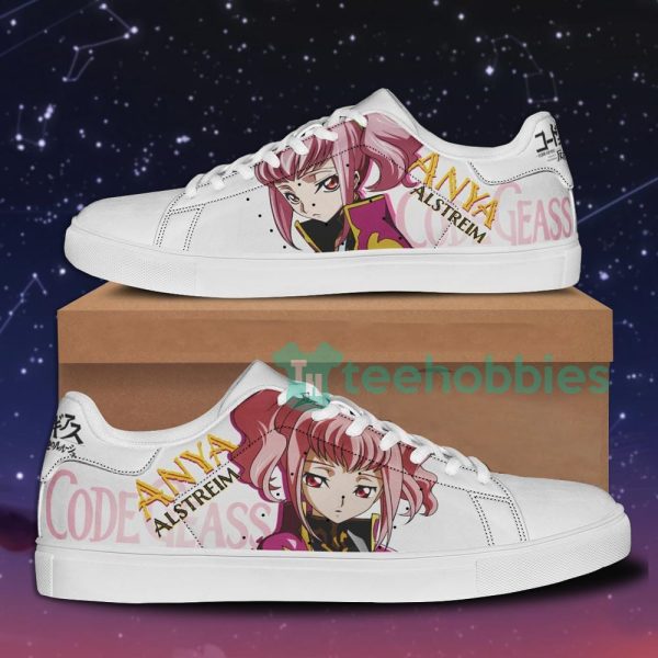 code geass anya alstreim custom anime skate shoes for men and women 1 KpAL9 600x600px Code Geass Anya Alstreim Custom Anime Skate Shoes For Men And Women