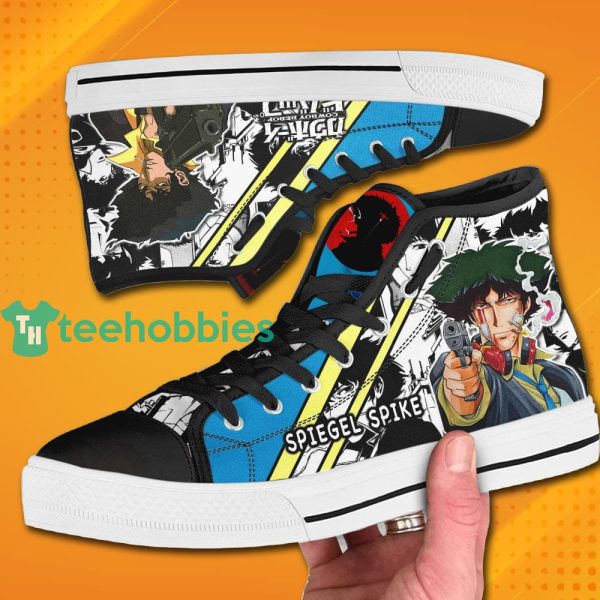 cowboy bebop anime spiegel spike high top canvas shoes 2 Agzc6 600x600px Cowboy Bebop Anime Spiegel Spike High Top Canvas Shoes