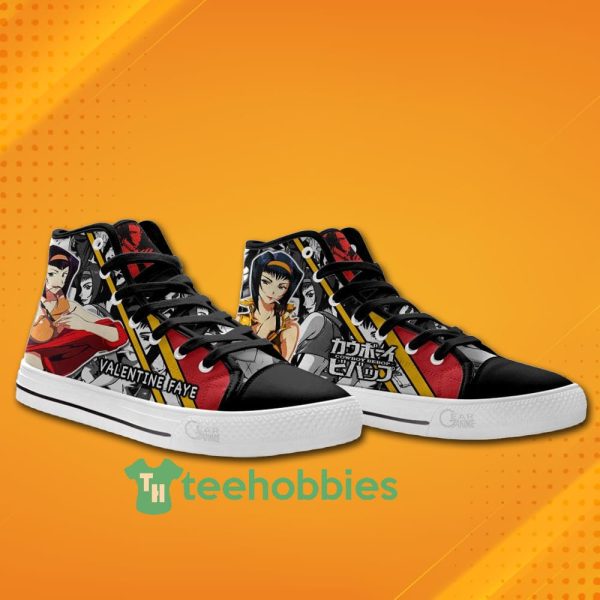 cowboy bebop anime valentine faye high top canvas shoes 4 TVxdt 600x600px Cowboy Bebop Anime Valentine Faye High Top Canvas Shoes