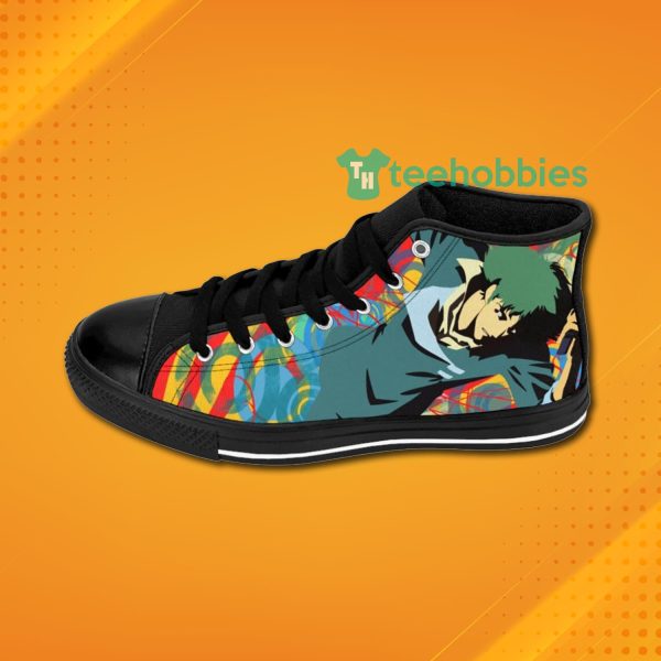 cowboy bebop spike spiegel digital art print high top canvas shoes 2 55LS9 600x600px Cowboy Bebop Spike Spiegel Digital Art Print High Top Canvas Shoes