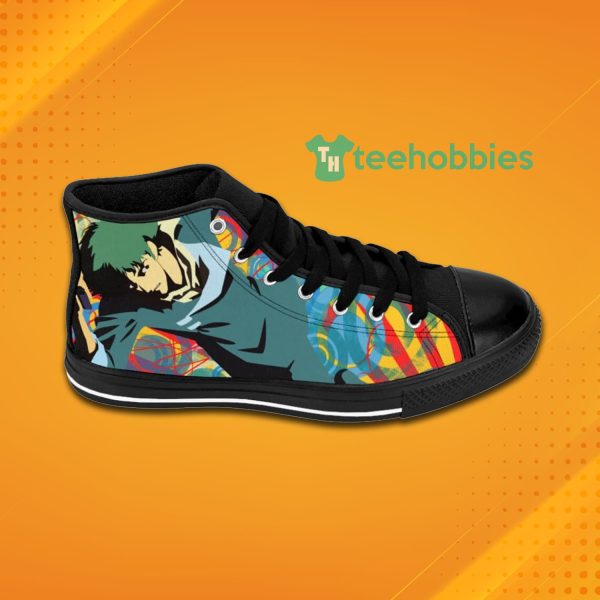 cowboy bebop spike spiegel digital art print high top canvas shoes 3 Jj8sN 600x600px Cowboy Bebop Spike Spiegel Digital Art Print High Top Canvas Shoes