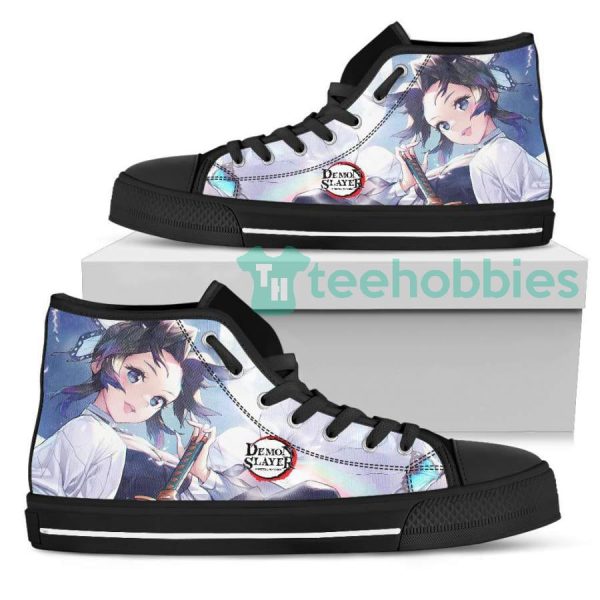 custom demon slayer anime high top shoes kochou smiling anime 08 siC7f 600x600px Custom Demon Slayer Anime High Top Shoes Kochou Smiling Anime