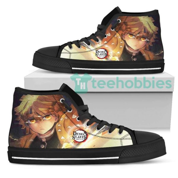 custom demon slayer anime high top shoes zenitsu agatsuma anime 08 KHENo 600x600px Custom Demon Slayer Anime High Top Shoes Zenitsu Agatsuma Anime