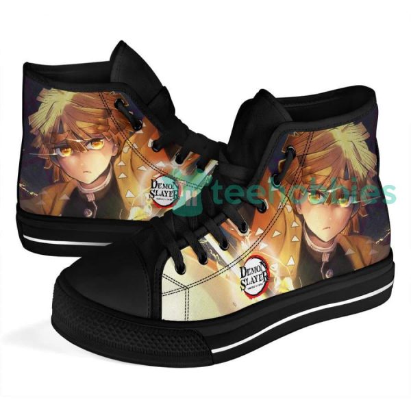 custom demon slayer anime high top shoes zenitsu agatsuma anime 10 kTc9X 600x600px Custom Demon Slayer Anime High Top Shoes Zenitsu Agatsuma Anime