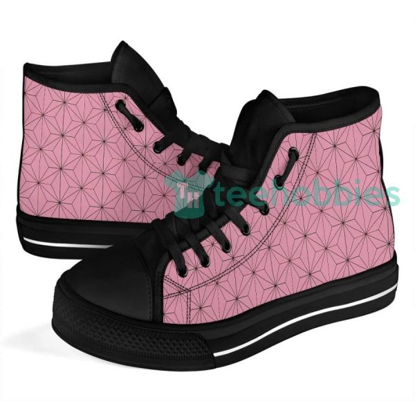 custom demon slayer anime shoes nezuko high top shoes 3 s4vnM 600x600px Custom Demon Slayer Anime Shoes Nezuko High Top Shoes