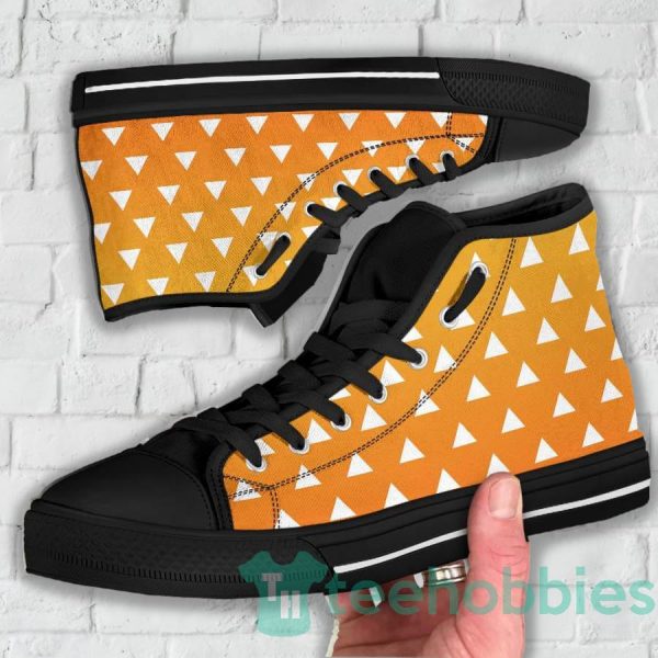 custom demon slayer anime shoes zenitsu high top sneakers 5 ltwIs 600x600px Custom Demon Slayer Anime Shoes Zenitsu High Top Sneakers