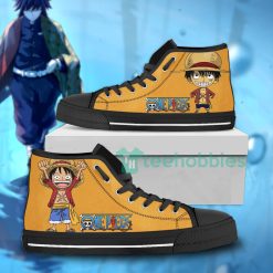 custom one piece anime fans monkey d. luffy high top shoes 2 voKIH 247x247px Custom One Piece Anime Fans Monkey D. Luffy High Top Shoes