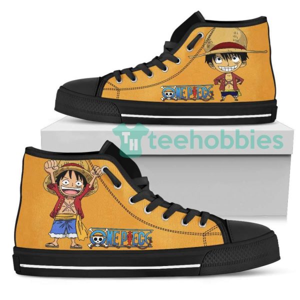 custom one piece anime fans monkey d. luffy high top shoes 3 MG2s2 600x600px Custom One Piece Anime Fans Monkey D. Luffy High Top Shoes