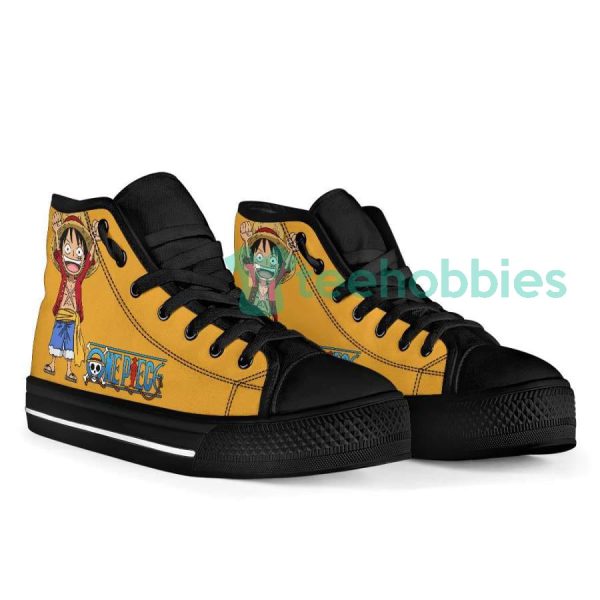 custom one piece anime fans monkey d. luffy high top shoes 4 Gulir 600x600px Custom One Piece Anime Fans Monkey D. Luffy High Top Shoes