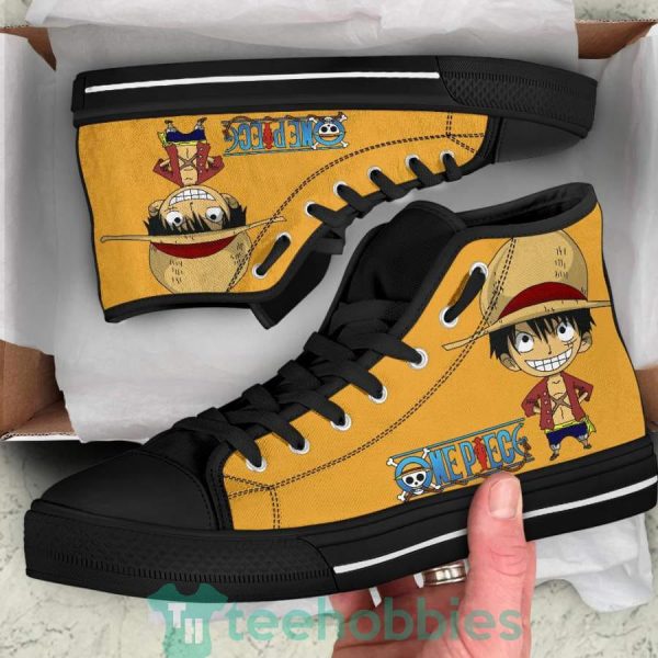 custom one piece anime fans monkey d. luffy high top shoes 7 IO2yh 600x600px Custom One Piece Anime Fans Monkey D. Luffy High Top Shoes